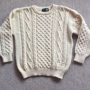 Irish wool sweater